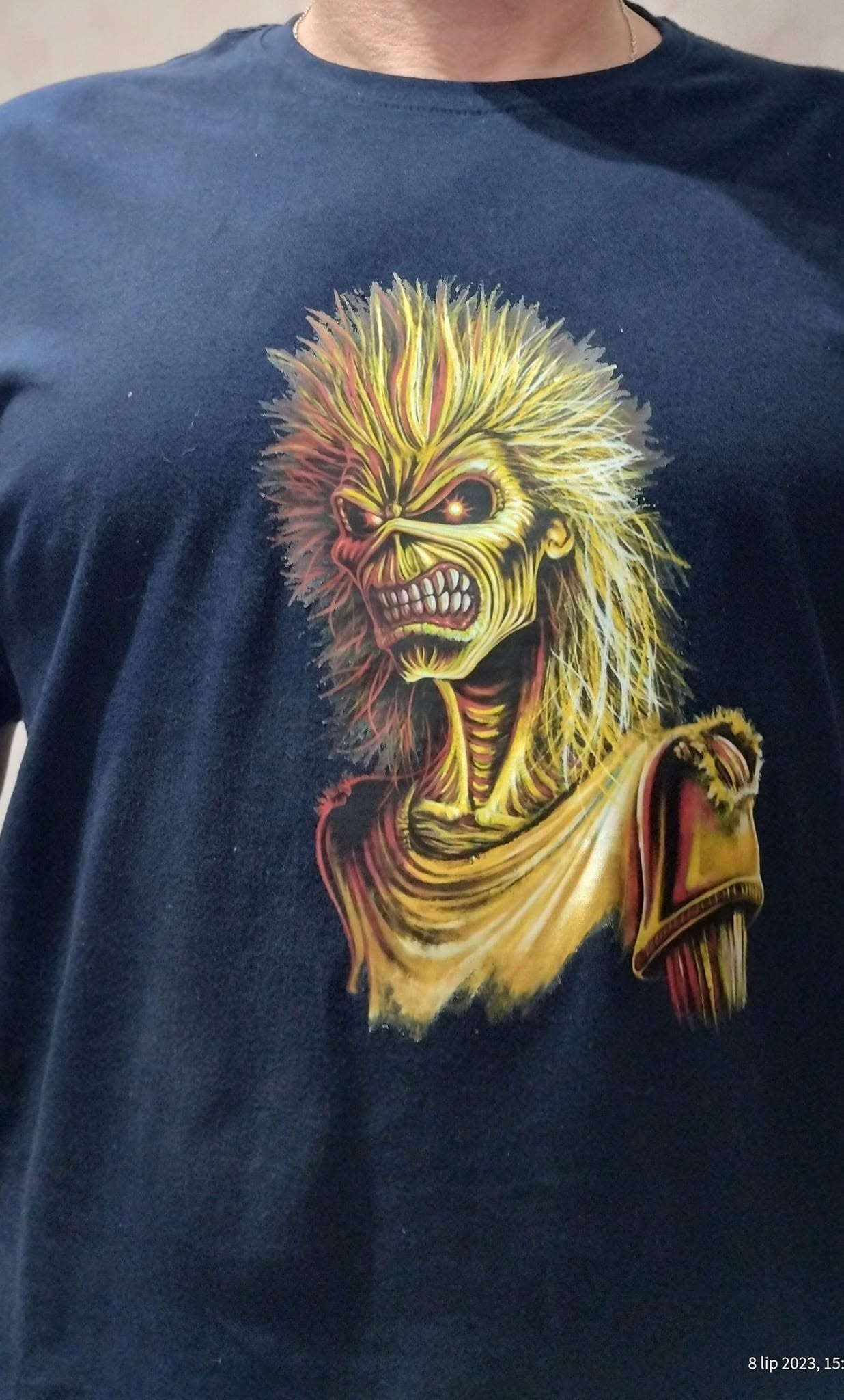 Nadruk DTF na koszulce - Iron Maiden